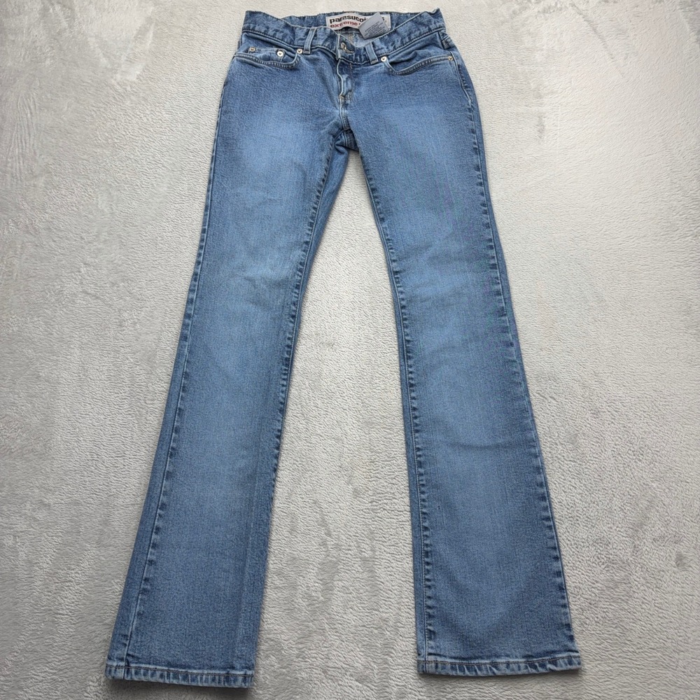 Vintage Parasuco Jeans Denim Womens 4 Blue Extreme Fit Low Rise Bootcut M8083DL